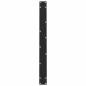 Preview: Couchtischbeine Schwarz 2 Stk. 90x(72-73) cm Stahl