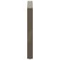 Preview: Couchtischbeine U-Form 3 Stk. Naturstahl 80x(72-73) cm Stahl