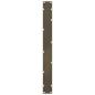 Preview: Couchtischbeine U-Form 3 Stk. Naturstahl 80x(72-73) cm Stahl