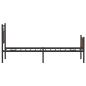 Preview: Bettgestell ohne Matratze Braun Eiche 75x190 cm Holzwerkstoff
