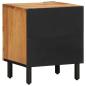 Preview: Nachttische 2 Stk. 40x33x46 cm Massivholz Akazie