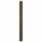 Preview: Couchtischbeine Naturstahl 2 Stk. 28x(72-73) cm Stahl