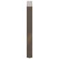 Preview: Couchtischbeine U-Form 3 Stk. Naturstahl 70x(72-73) cm Stahl