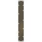 Preview: Couchtischbeine U-Form 3 Stk. Naturstahl 70x(72-73) cm Stahl