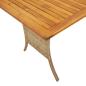 Preview: 6-tlg. Garten-Sofagarnitur mit Kissen Beige Poly Rattan