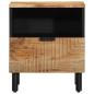 Preview: Nachttisch 40x33x46 cm Massivholz Akazie