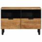 Preview: TV-Schrank 70x33x46 cm Massivholz Akazie