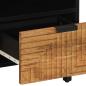 Preview: TV-Schrank 70x33x46 cm Massivholz Akazie