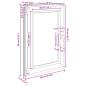 Preview: Kellerfenster RISOR 60x90 cm Dreh Kipp DIN Links Weiß