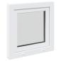 Preview: Kellerfenster RISOR 60x60 cm Dreh Kipp DIN Links Weiß