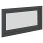 Preview: Kellerfenster RISOR 110x60 cm Dreh Kipp DIN Rechts Anthrazit