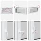 Preview: Kellerfenster RISOR 110x60 cm Dreh Kipp DIN Rechts Anthrazit
