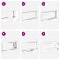 Preview: Kellerfenster RISOR 110x60 cm Dreh Kipp DIN Rechts Anthrazit