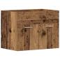 Preview: Waschbeckenunterschrank Altholz-Optik 60x38,5x46 cm