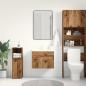 Preview: Waschbeckenunterschrank Altholz-Optik 60x38,5x46 cm