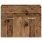 Preview: Waschbeckenunterschrank Altholz-Optik 60x38,5x46 cm