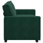 Preview: 2-Sitzer-Sofa Dunkelgr?n 180x78x84 cm Samt