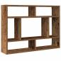 Preview: Wandregal Altholz-Optik 75x16x55 cm Holzwerkstoff