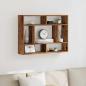 Preview: Wandregal Altholz-Optik 75x16x55 cm Holzwerkstoff
