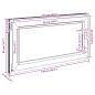 Preview: Kellerfenster RISOR 110x50 cm Dreh Kipp DIN Links Weiß