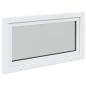 Preview: Kellerfenster RISOR 110x50 cm Dreh Kipp DIN Links Weiß