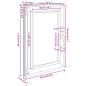 Preview: Kellerfenster RISOR 60x90 cm Dreh Kipp DIN Links Anthrazit