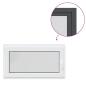 Preview: Kellerfenster RISOR 110x60 cm Dreh Kipp DIN Links Anthrazit