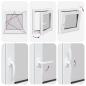 Preview: Kellerfenster RISOR 60x60 cm Dreh Kipp DIN Rechts Anthrazit