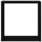 Preview: Würfel-Wandregale 6 Stk. Schwarz Eichen-Optik 30x15x30 cm