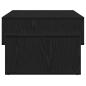 Preview: Couchtisch Schwarz Eichen-Optik 105x55x32 cm Holzwerkstoff