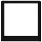 Preview: Würfel-Wandregale 2 Stk. Schwarz Eichen-Optik 30x15x30 cm