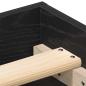Preview: Bettgestell ohne Matratze Braun Eichen-Optik 150x200 cm