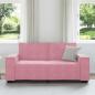 Preview: 2-Sitzer-Sofa Rosa 140 cm Samt