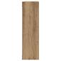Preview: Wandregal Artisan-Eiche 75x16x55 cm Holzwerkstoff