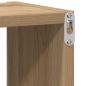 Preview: Wandregal Artisan-Eiche 75x16x55 cm Holzwerkstoff