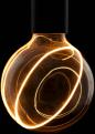 Preview: SLV LED Illusion Globe 125 slanting top LED-Leuchtmittel, E27, PHASE dimmbar, 5W, 2200K, Glas, rauchgrau (1008160)