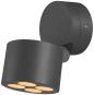 Preview: SLV R-CUBE Wand- und Deckenaufbauleuchte, IP65, 2700/3000K, PHASE dimmbar, anthrazit (1007511)