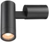 Preview: SLV S-TUBE Wand- und Deckenaufbauleuchte, IP65, GU10, 1x max. 10W, schwarz (1007653)