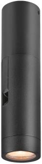 Preview: SLV S-TUBE Wand- und Deckenaufbauleuchte, IP65, GU10, 1x max. 10W, schwarz (1007653)