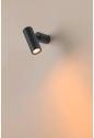 Preview: SLV S-TUBE Wand- und Deckenaufbauleuchte, IP65, GU10, 1x max. 10W, schwarz (1007653)