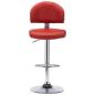 Preview: Barhocker Weinrot Kunstleder