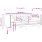 Preview: 3-tlg. Chesterfield-Sofa-Set Braun Kunstleder Wildleder-Optik