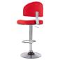 Preview: Barhocker Rot Kunstleder