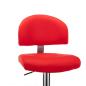 Preview: Barhocker Rot Kunstleder