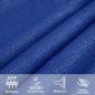 Preview: Sonnensegel 160 g/m² Rechteckig Blau 5x8 m HDPE