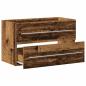 Preview: Waschbeckenunterschrank Altholz-Optik 80x38,5x48 cm