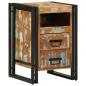 Preview: ARDEBO.de - Nachttisch 40x40x59 cm Altholz Massivholz