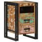 Preview: Nachttisch 40x40x59 cm Altholz Massivholz