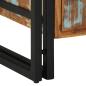 Preview: Nachttisch 40x40x59 cm Altholz Massivholz