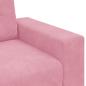 Preview: Sessel Rosa 59 cm Samt